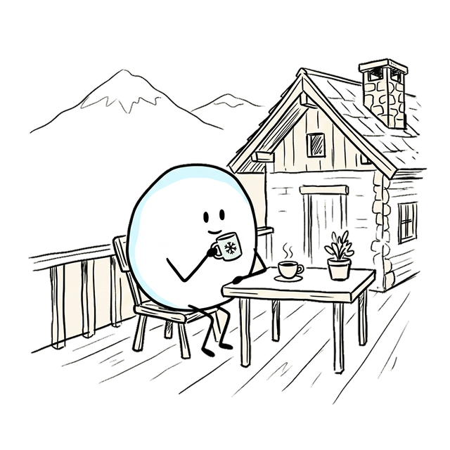 Illustration Snowball