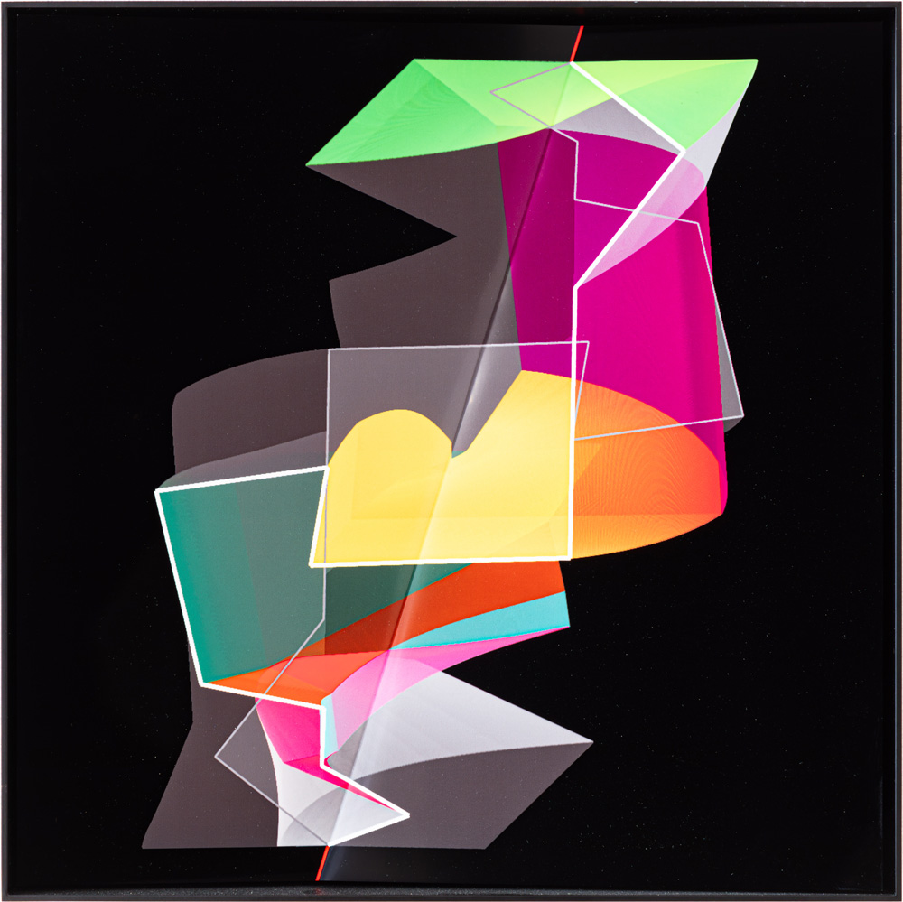 Manfred Mohr. Excursion N-Harmonique