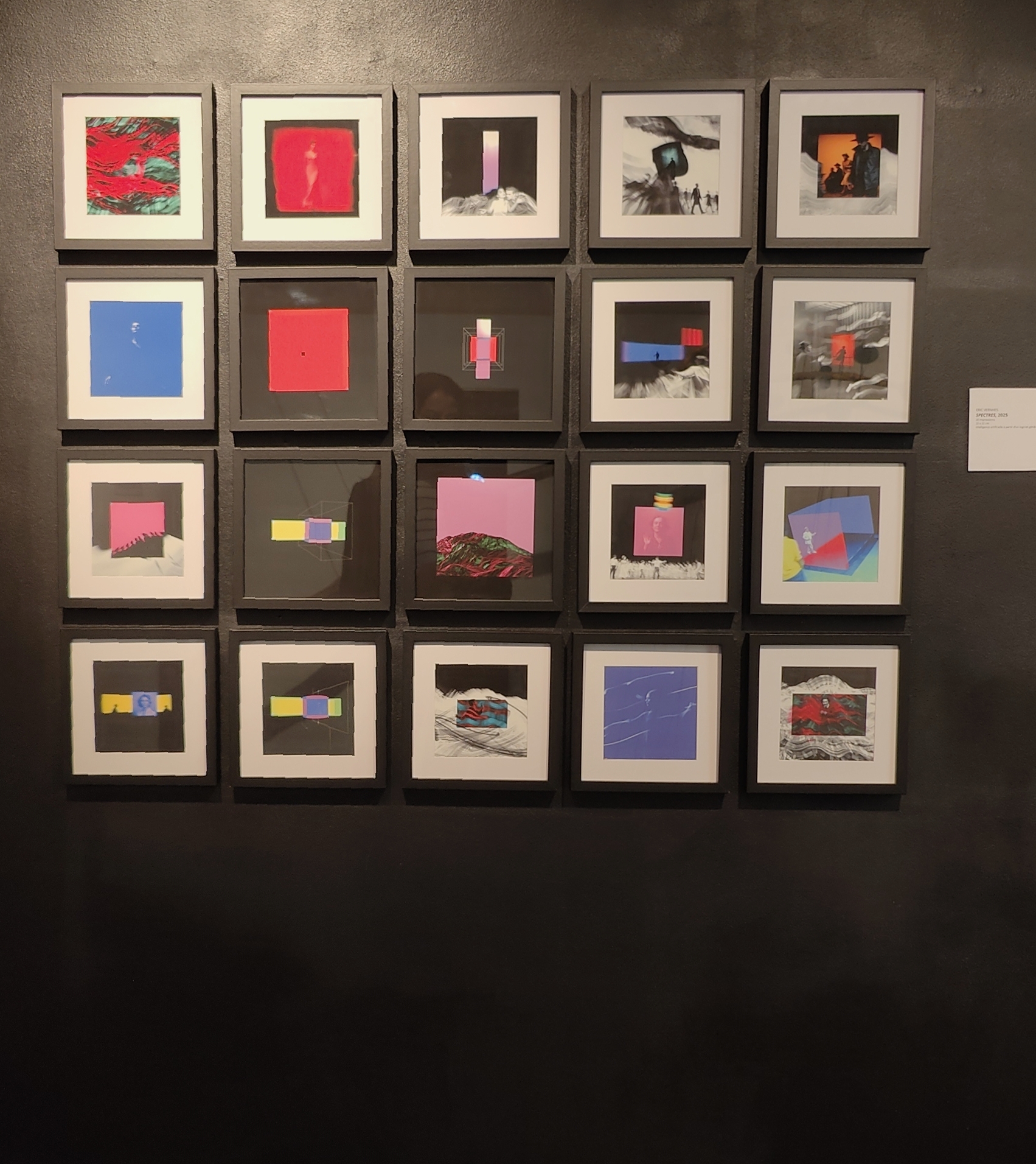 SPECTRES, œuvre de Eric Vernhes — Galerie Charlot