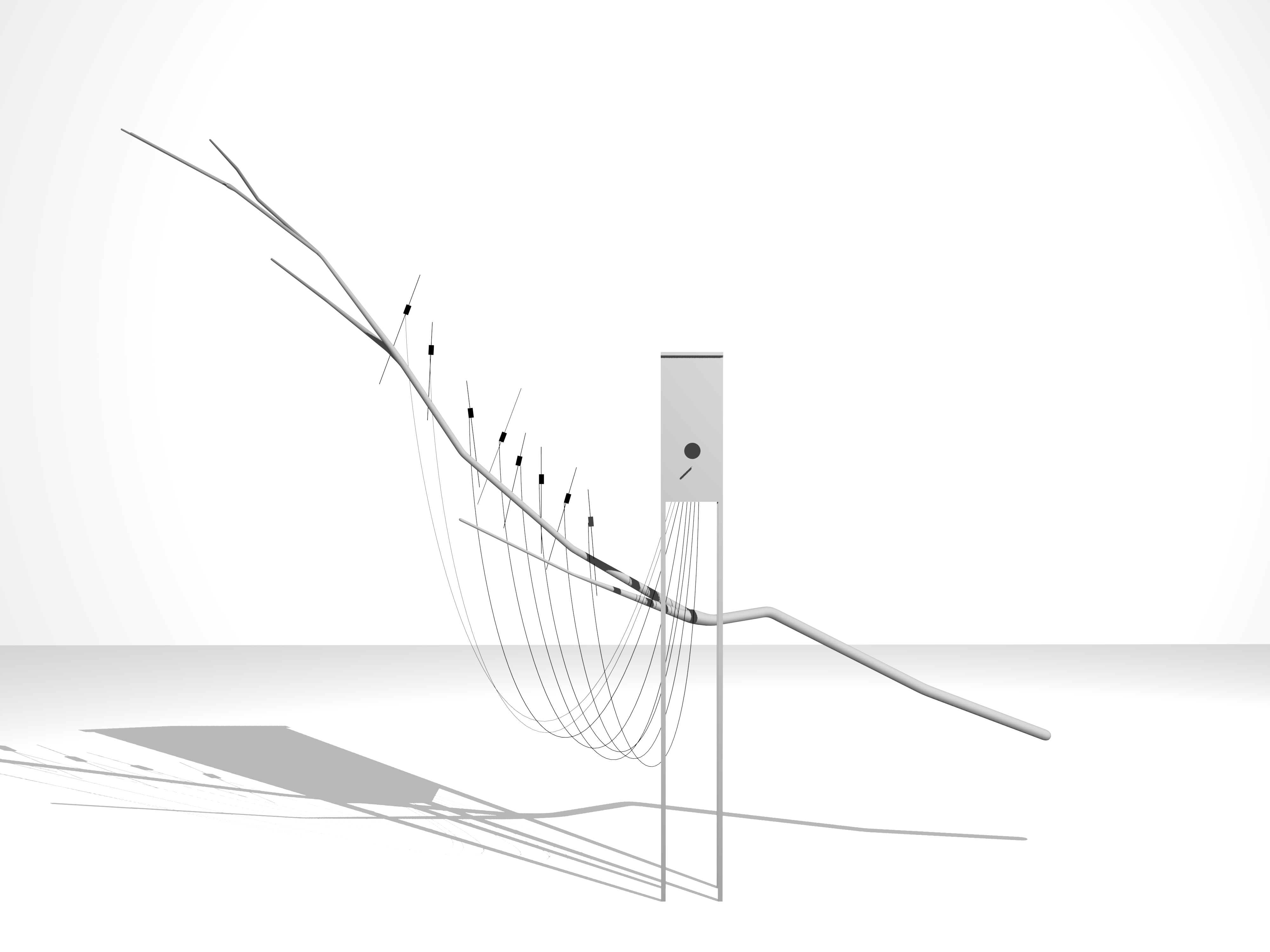 Suspendues, œuvre de Eric Vernhes — Galerie Charlot