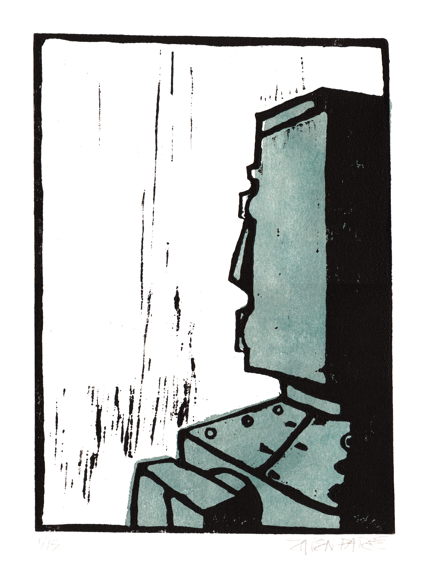 Lino (2), œuvre de Zaven Paré — Galerie Charlot