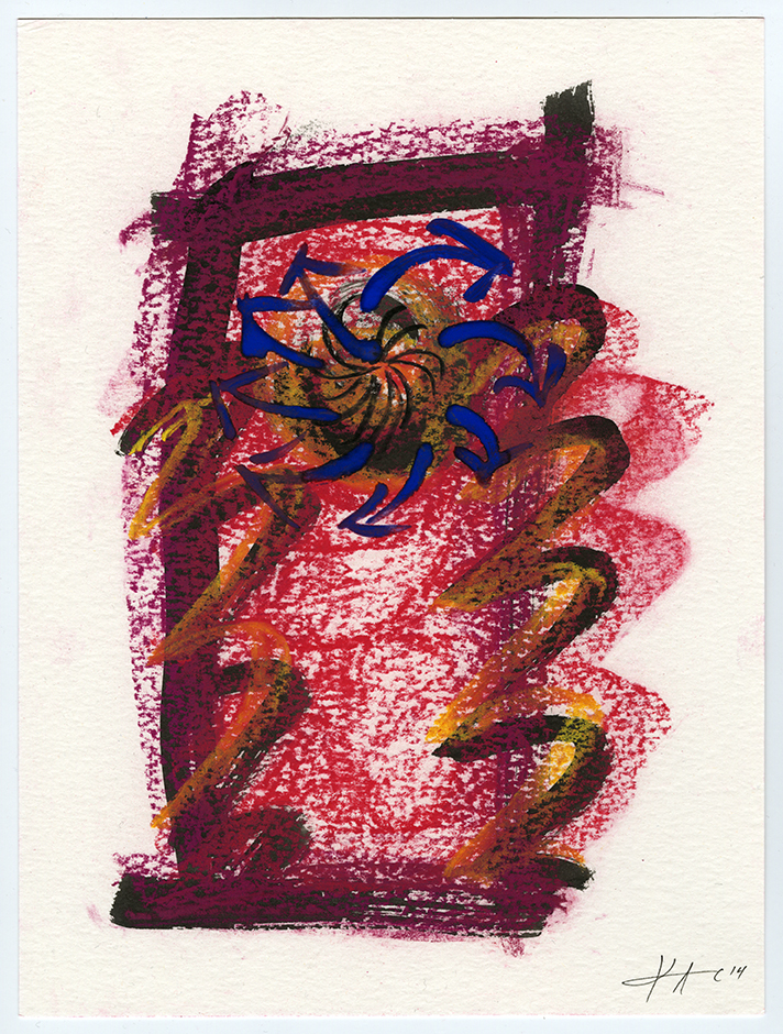 Osmobox drawing#16 2014, œuvre d'Eduardo Kac — Galerie Charlot