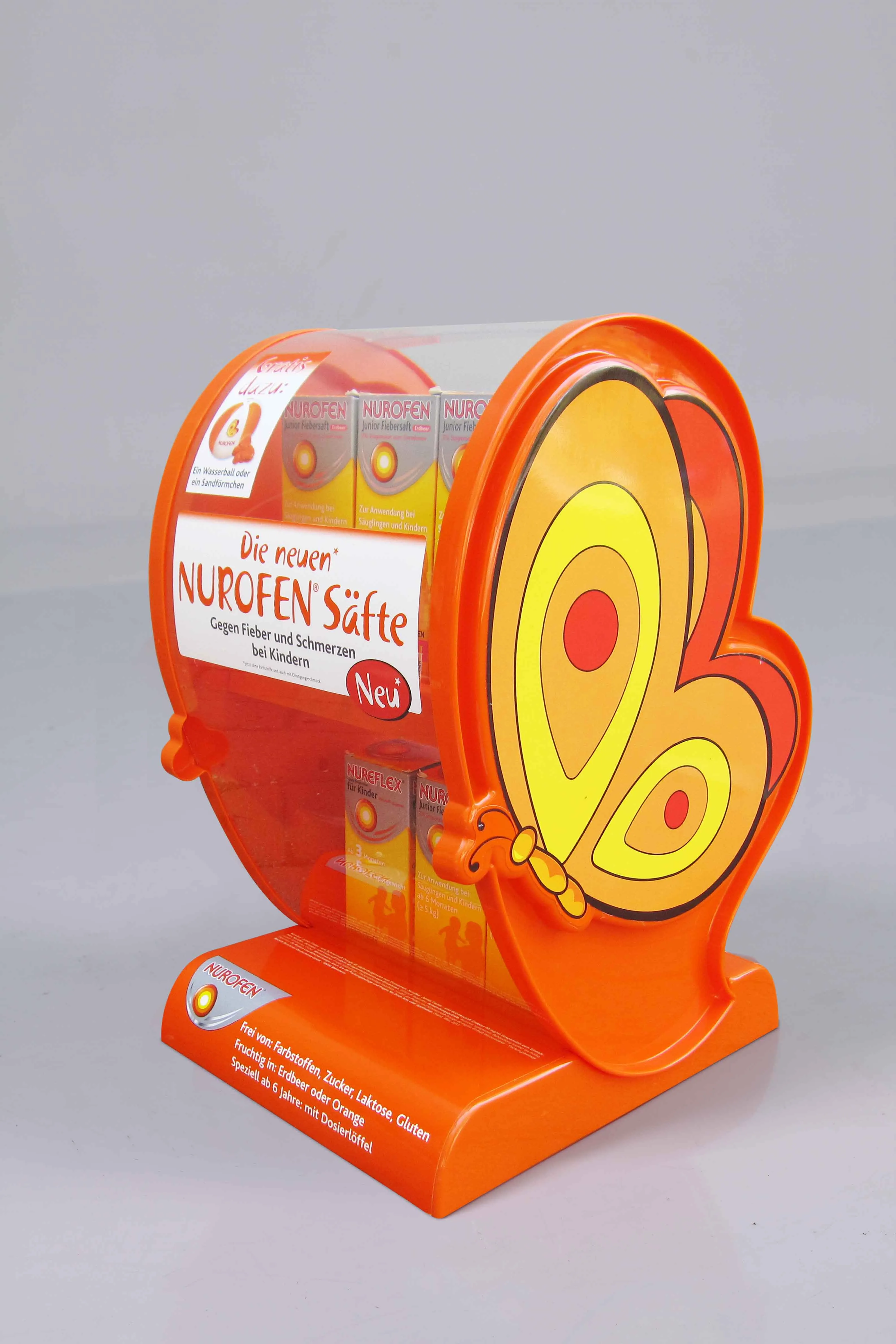 Nurofen butterfly counter display