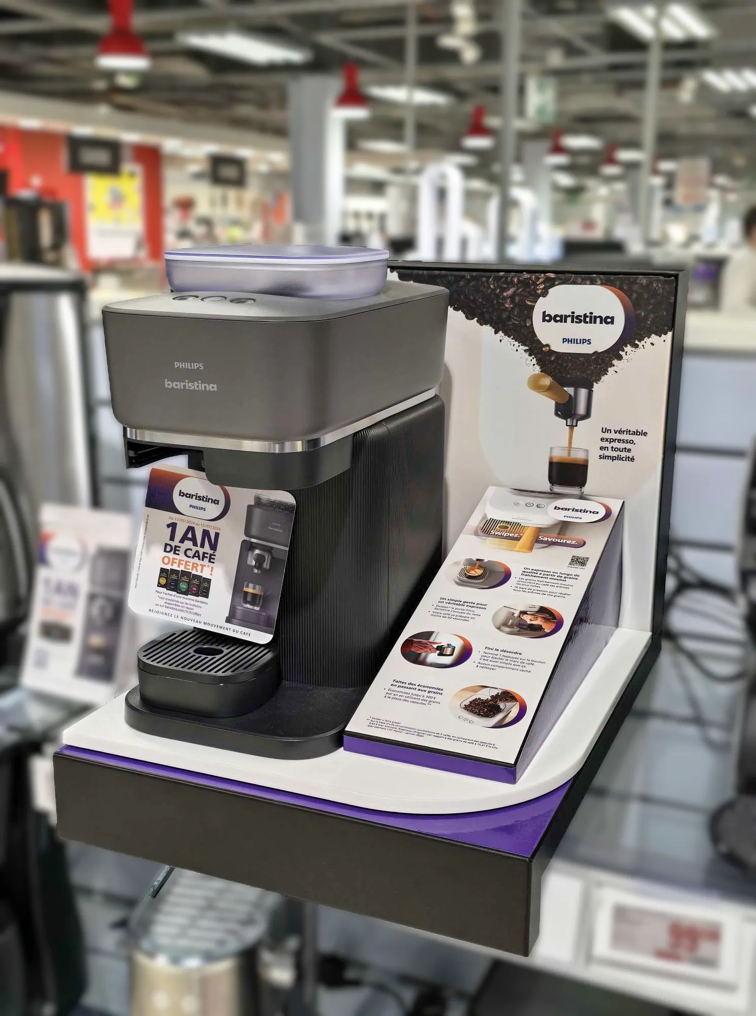 Retail counter display