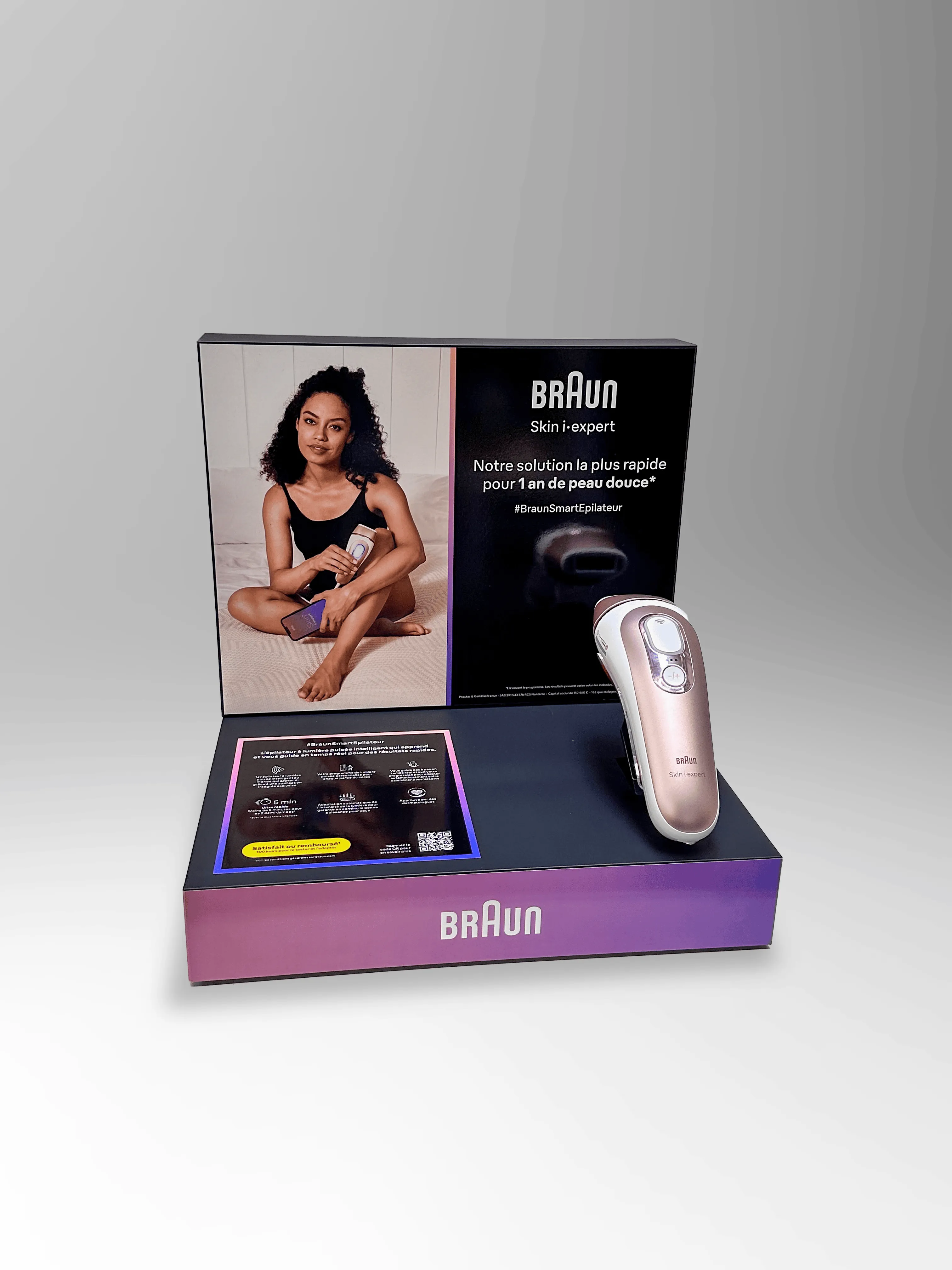 Braun glorifier display