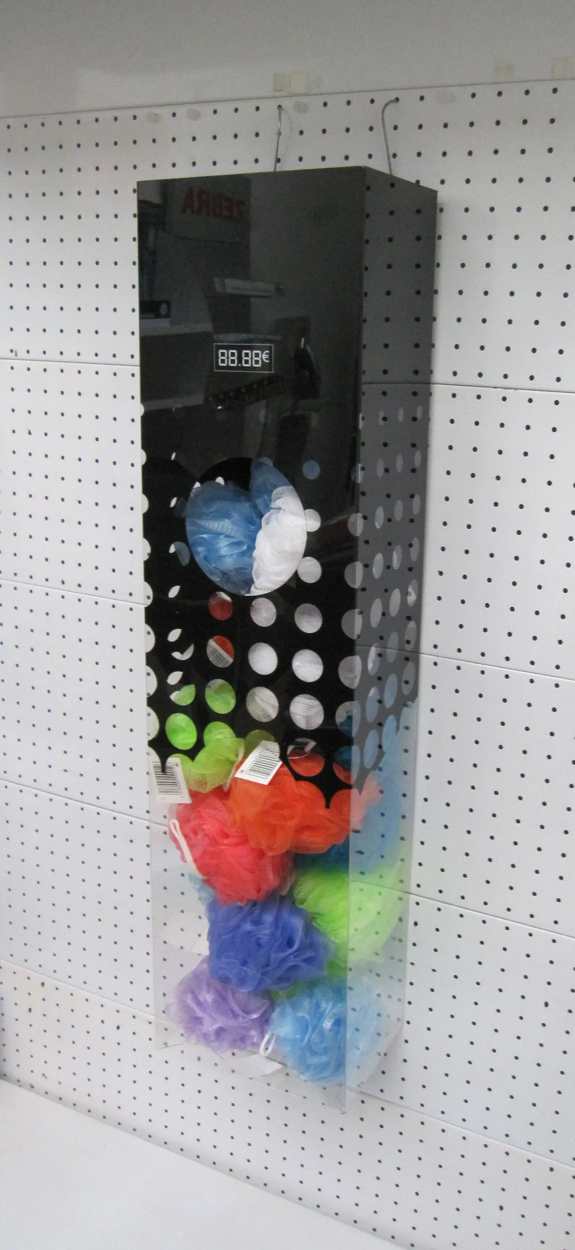 Massage flower dispenser display