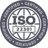ISO 22301 certified