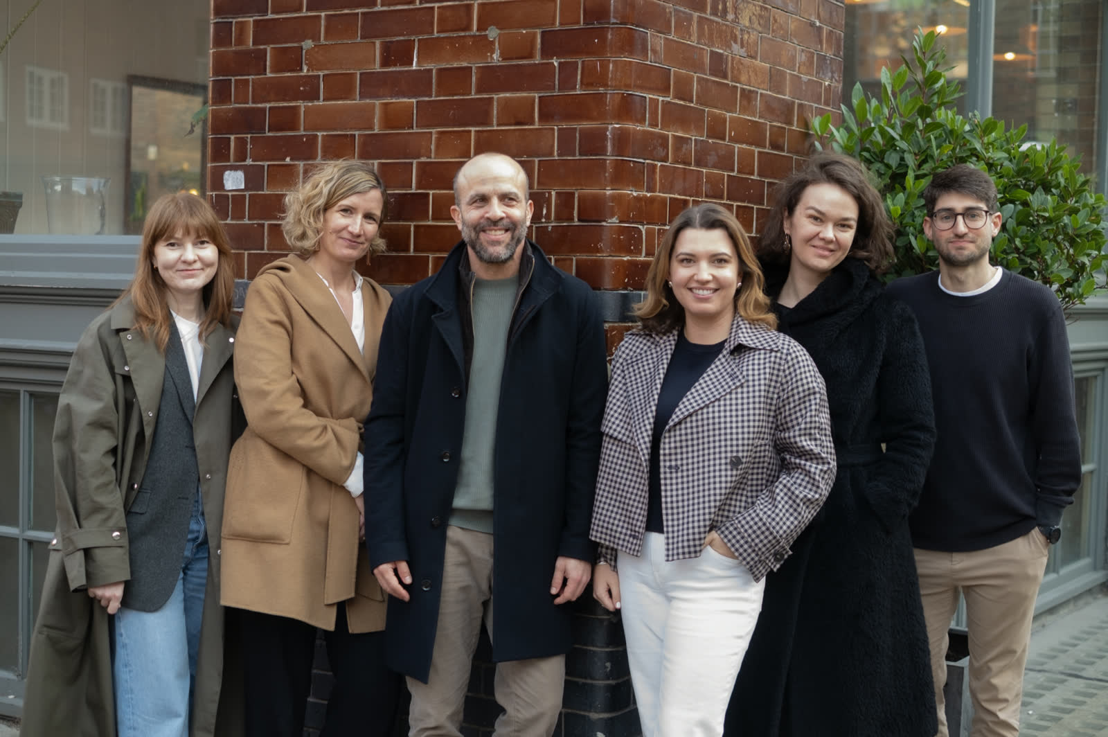 The Scenario Architecture team outside the studio