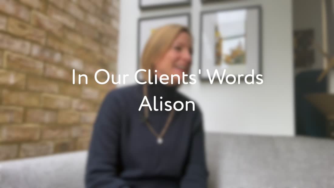 Alison in her renovated Victorian home in Ealing