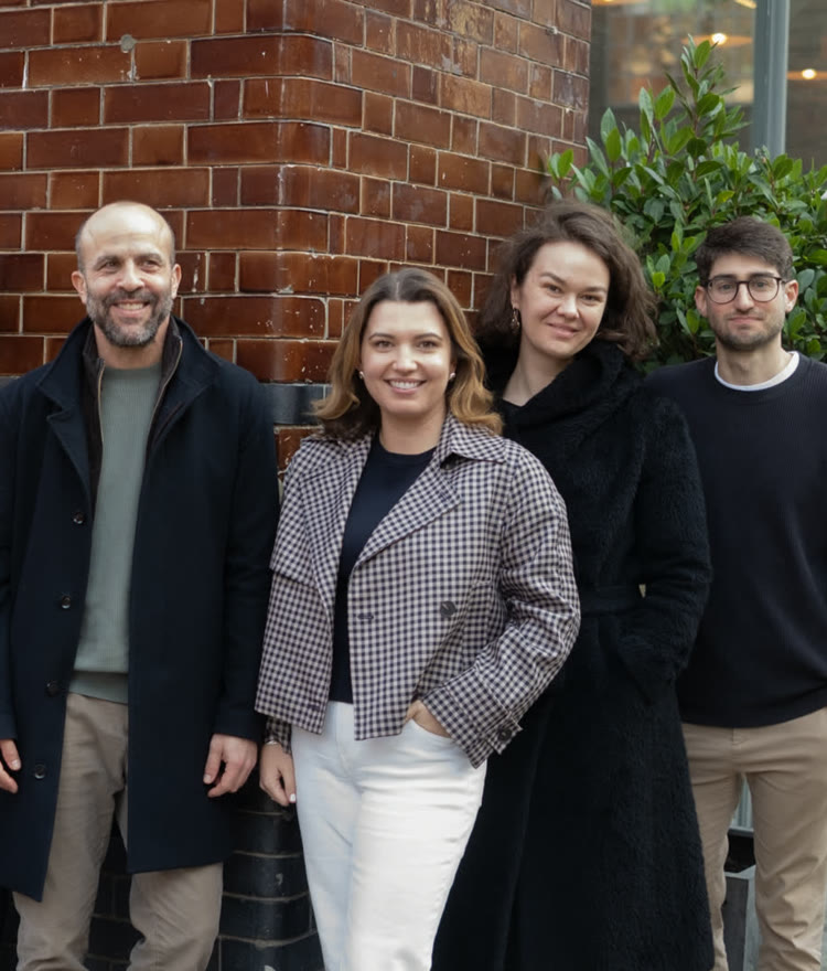 The Scenario Architecture team outside the studio