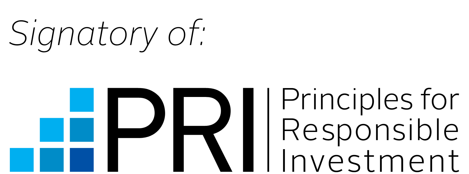 Logo of PRI – Principles for Responsible Investment