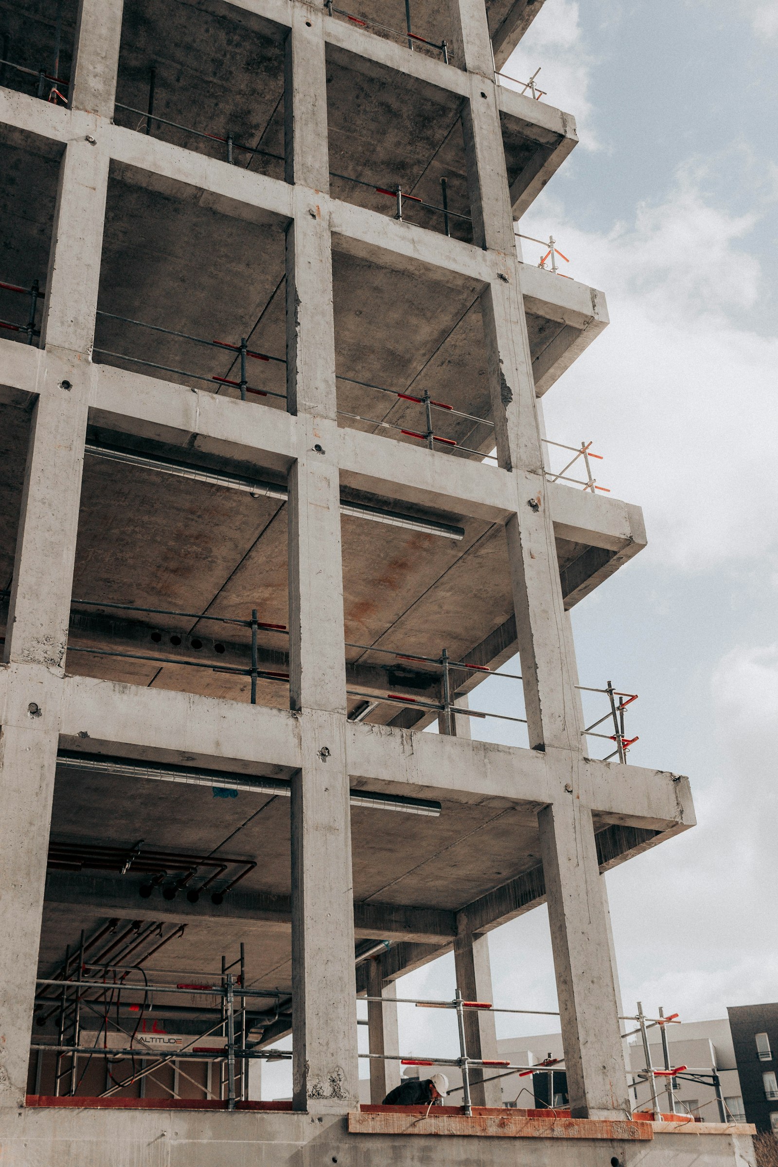 Concrete residential building under construction | Westside Construction Group
