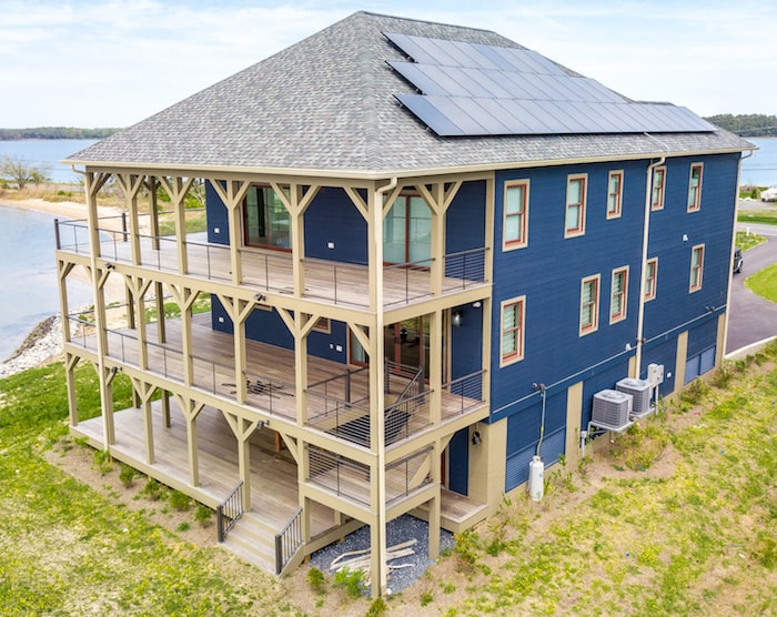 Multi-story development under construction with scaffolding | Westside Construction Group