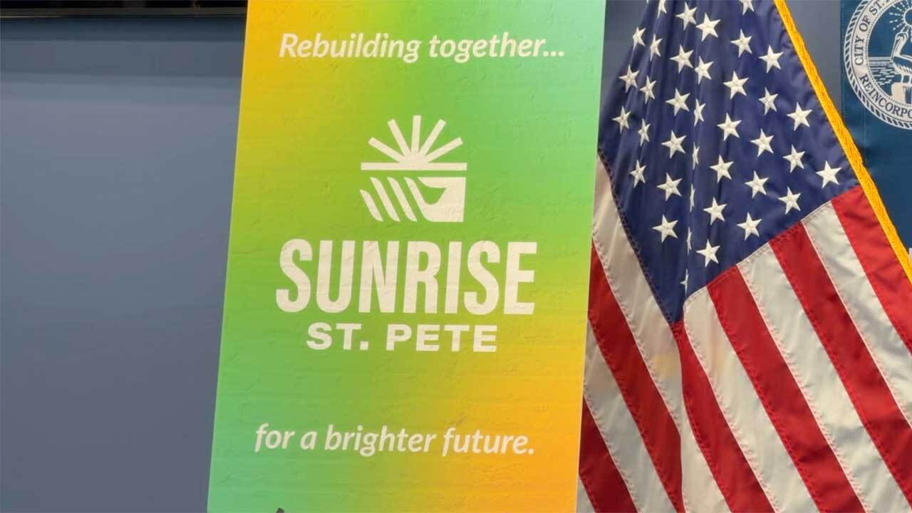 Graphic for the Sunrise St. Pete disaster recovery program in St. Petersburg, Florida | Westside Construction Group