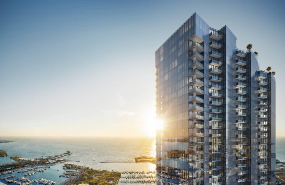 Rendering of the planned 50-story Waldorf Astoria Residences tower in downtown St. Petersburg, Florida | Westside Construction Group