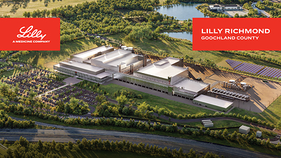 Lilly Richmond manufacturing site in Goochland County, Virginia | Westside Construction Group