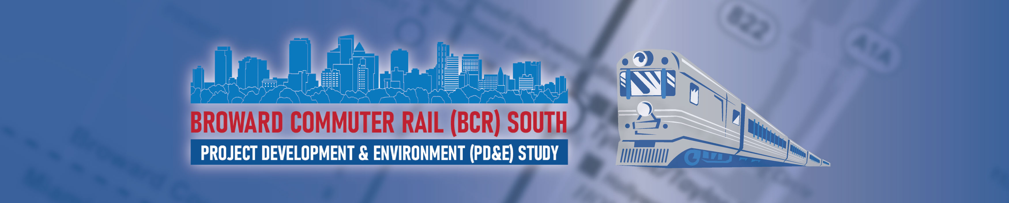 Broward Commuter Rail project banner from the Florida Department of Transportation | Westside Construction Group