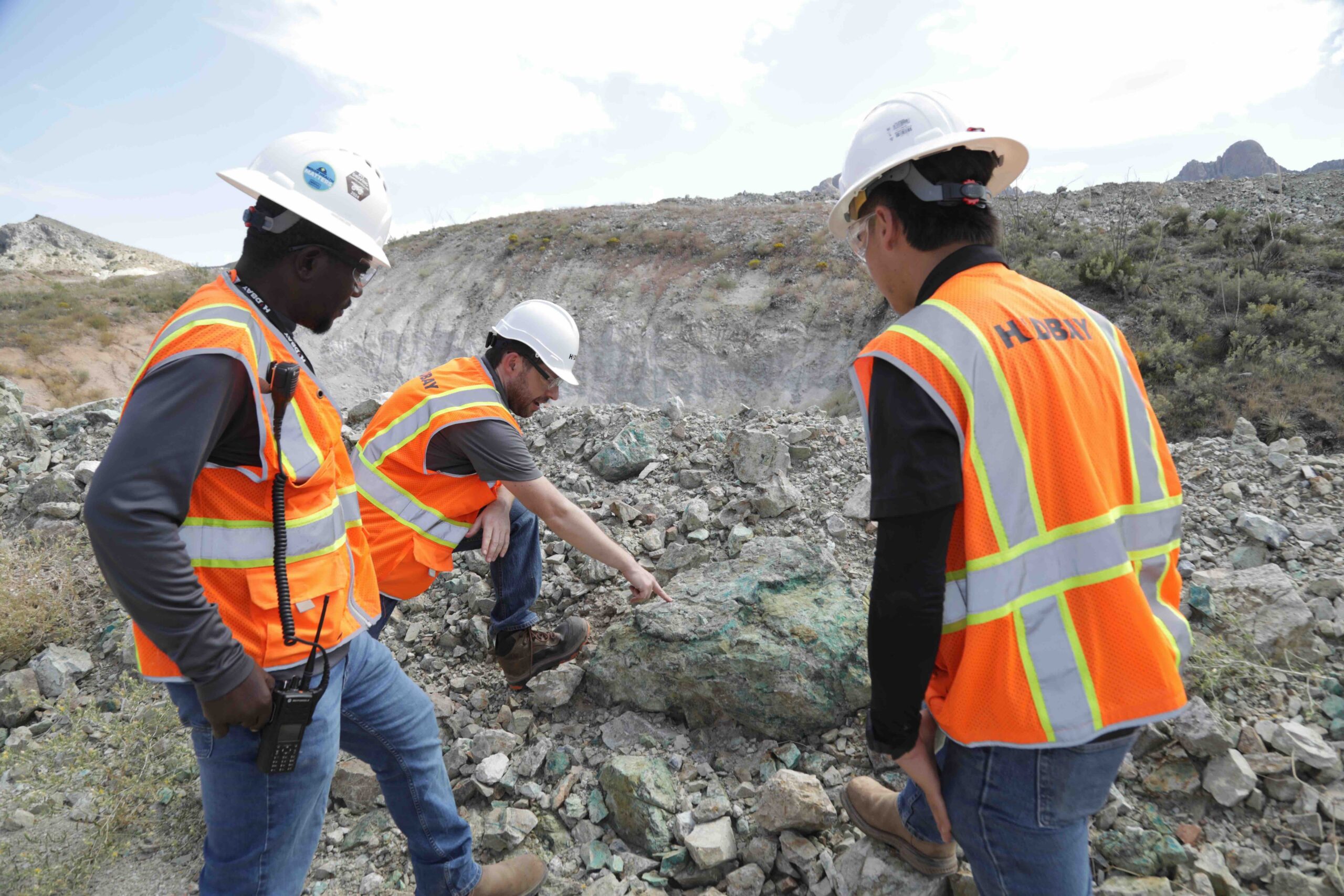 Workers on the Copper World project site in southern Arizona | Westside Construction Group