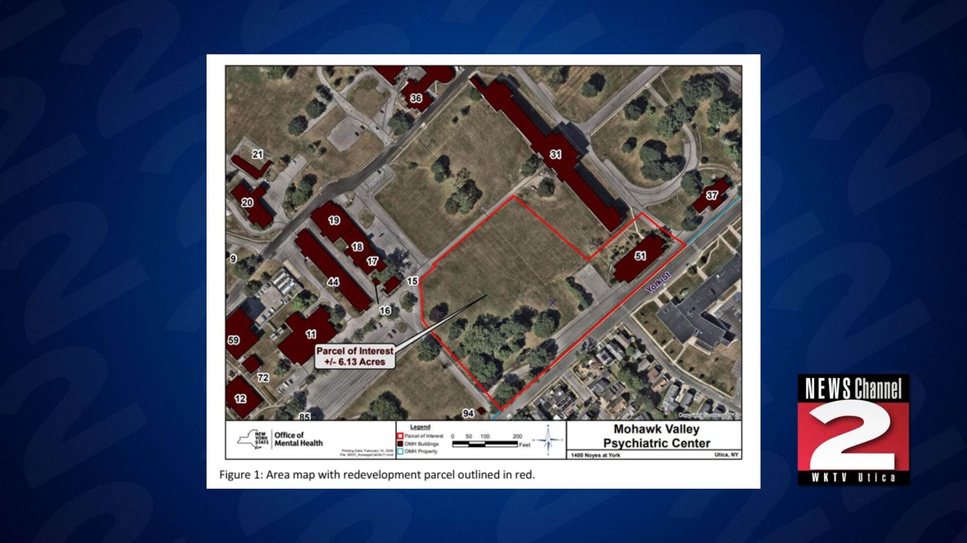 Empire State Development image accompanying the Mohawk Valley Psychiatric Center redevelopment RFP in Utica | Westside Construction Group