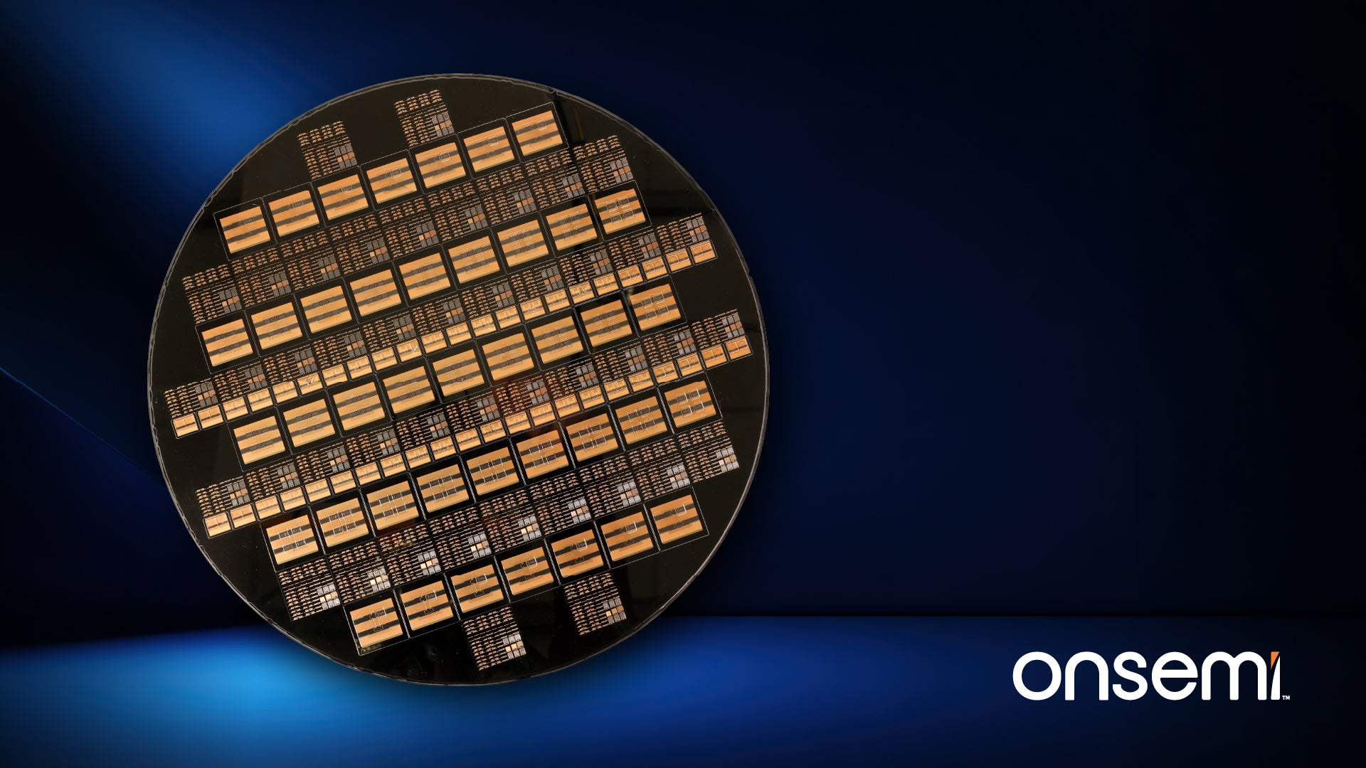 Official press image: onsemi unveils wafer-as-package power architecture