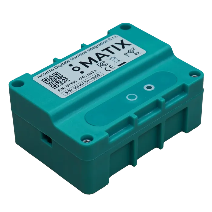 Azzurro Digitale MATIX Box asset monitoring device, supplied with Nordic Semiconductor's announcement