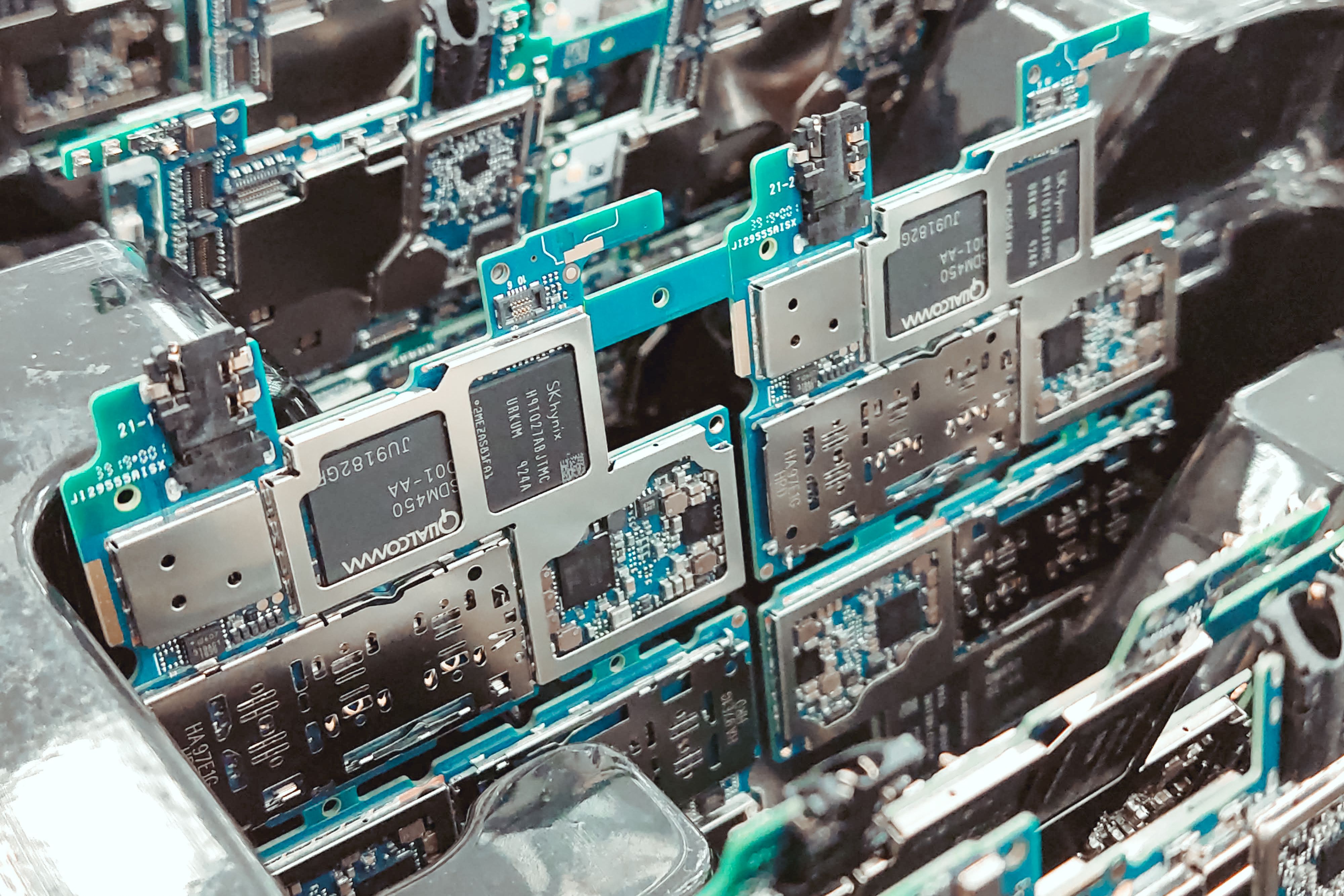 Andrey Matveev / Pexels. Illustrative PCB production, not a stencil-printing process photograph.