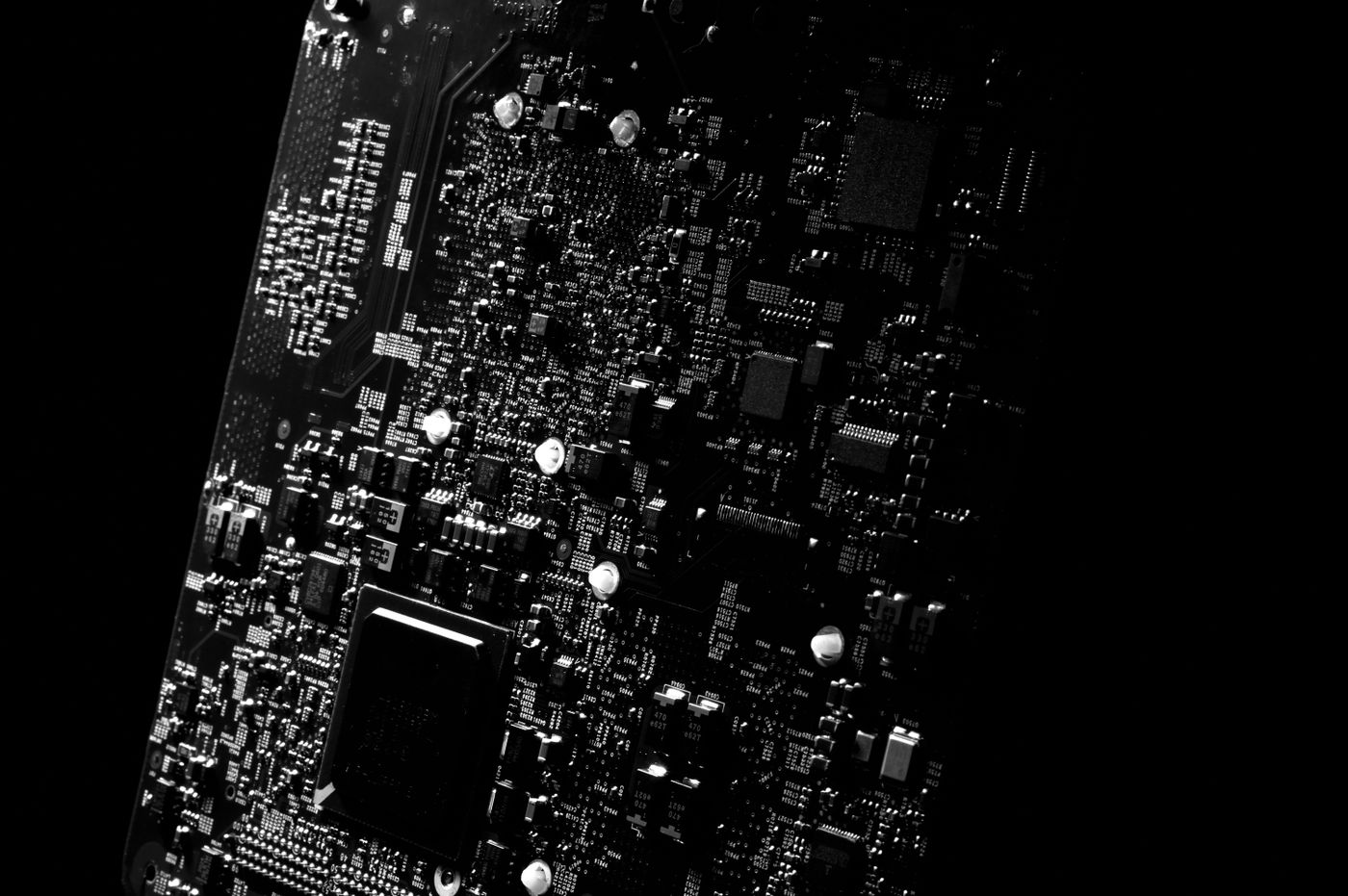 Miguel A. Padrinan / Pexels. Illustrative PCB; no claim that the pictured design meets an isolation standard.