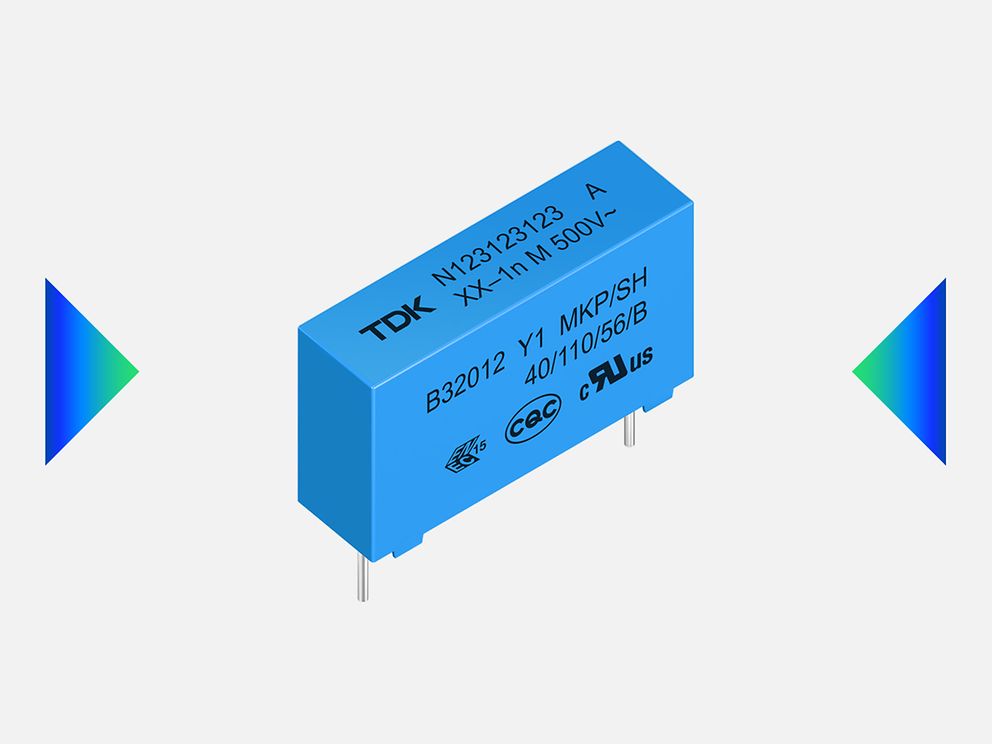 TDK B3201 series Y1 film capacitors