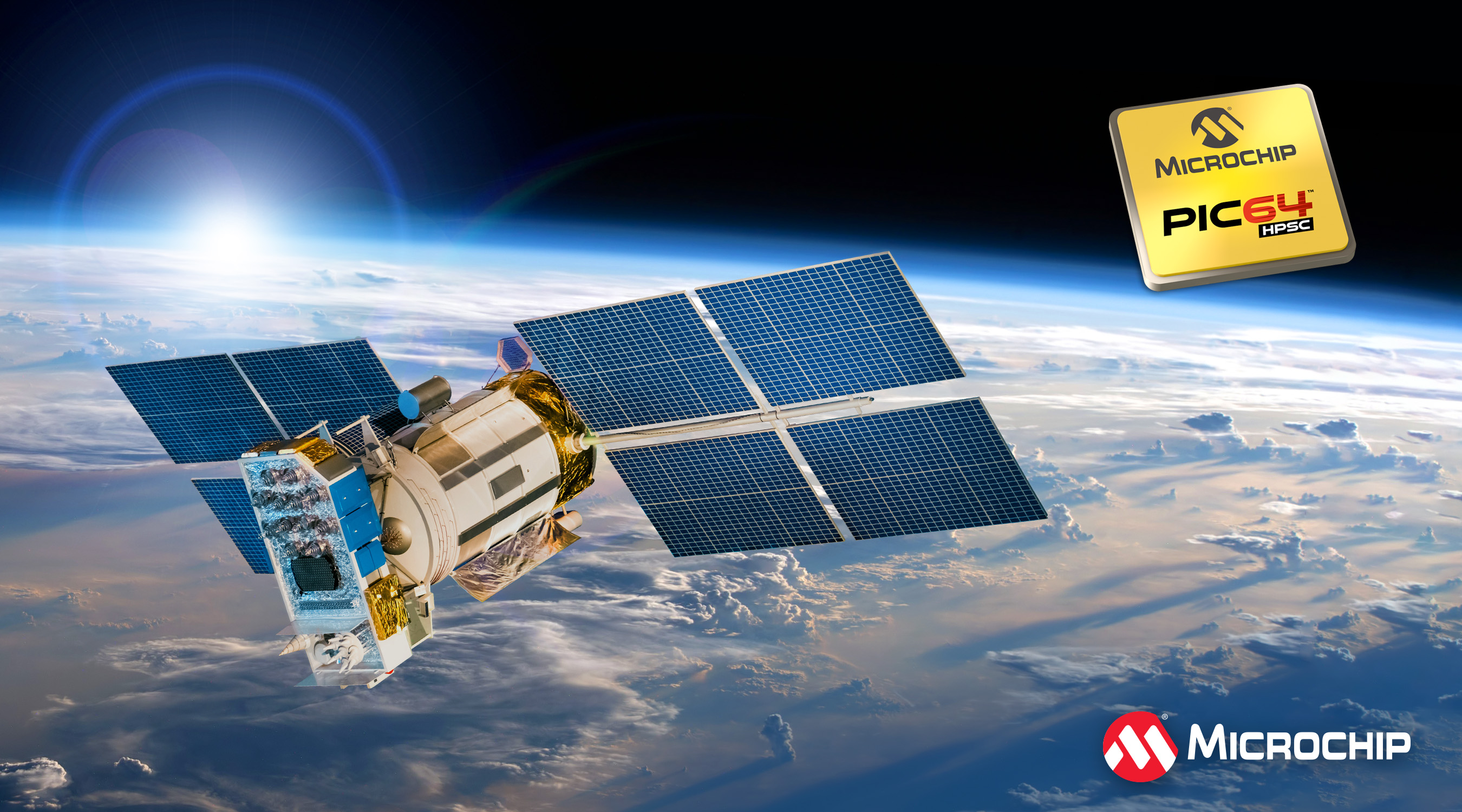 Microchip PIC64-HPSC high-performance spaceflight computing processor