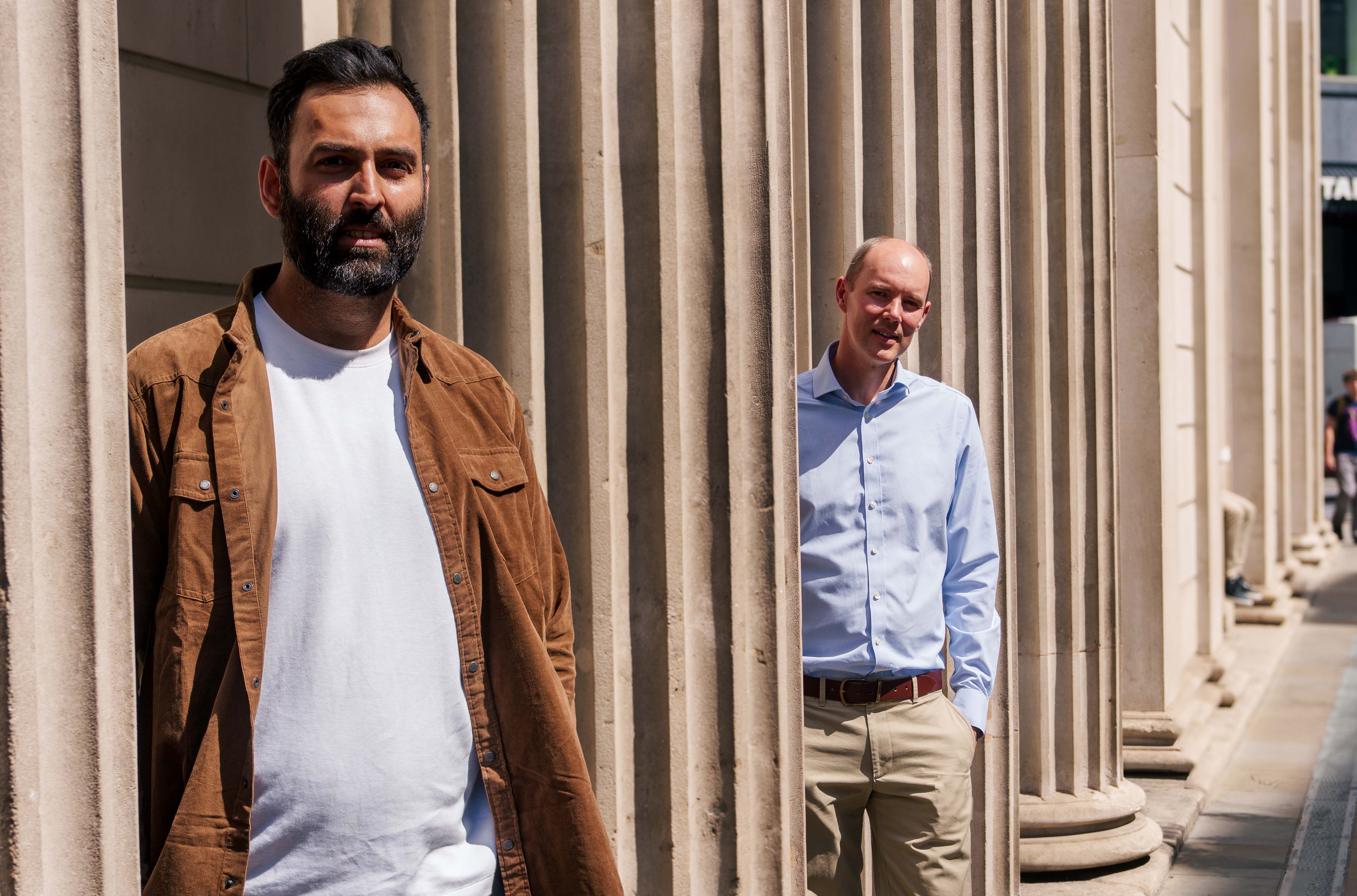 Brand portraits and supporting imagery for a B2B marketing consultancy launching in London.