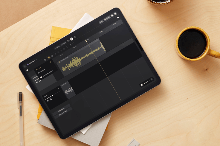 Podcast audio quality and retention