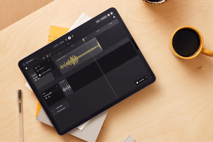 Podcast audio quality and retention