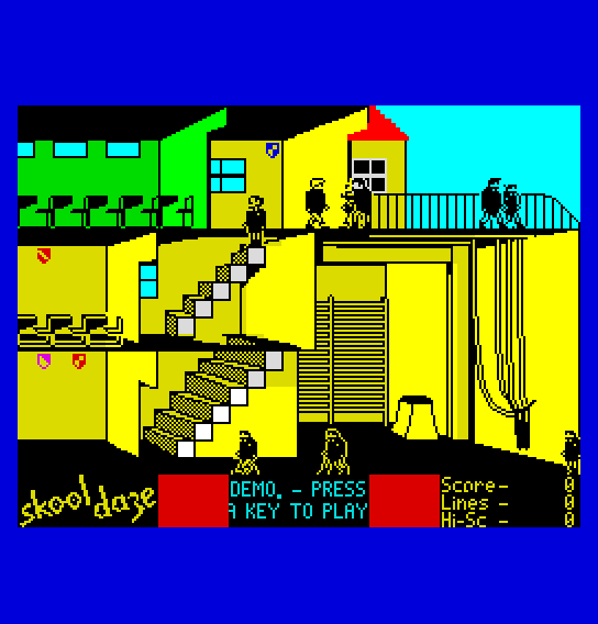 Skool Daze on the Tatung Einstein 256