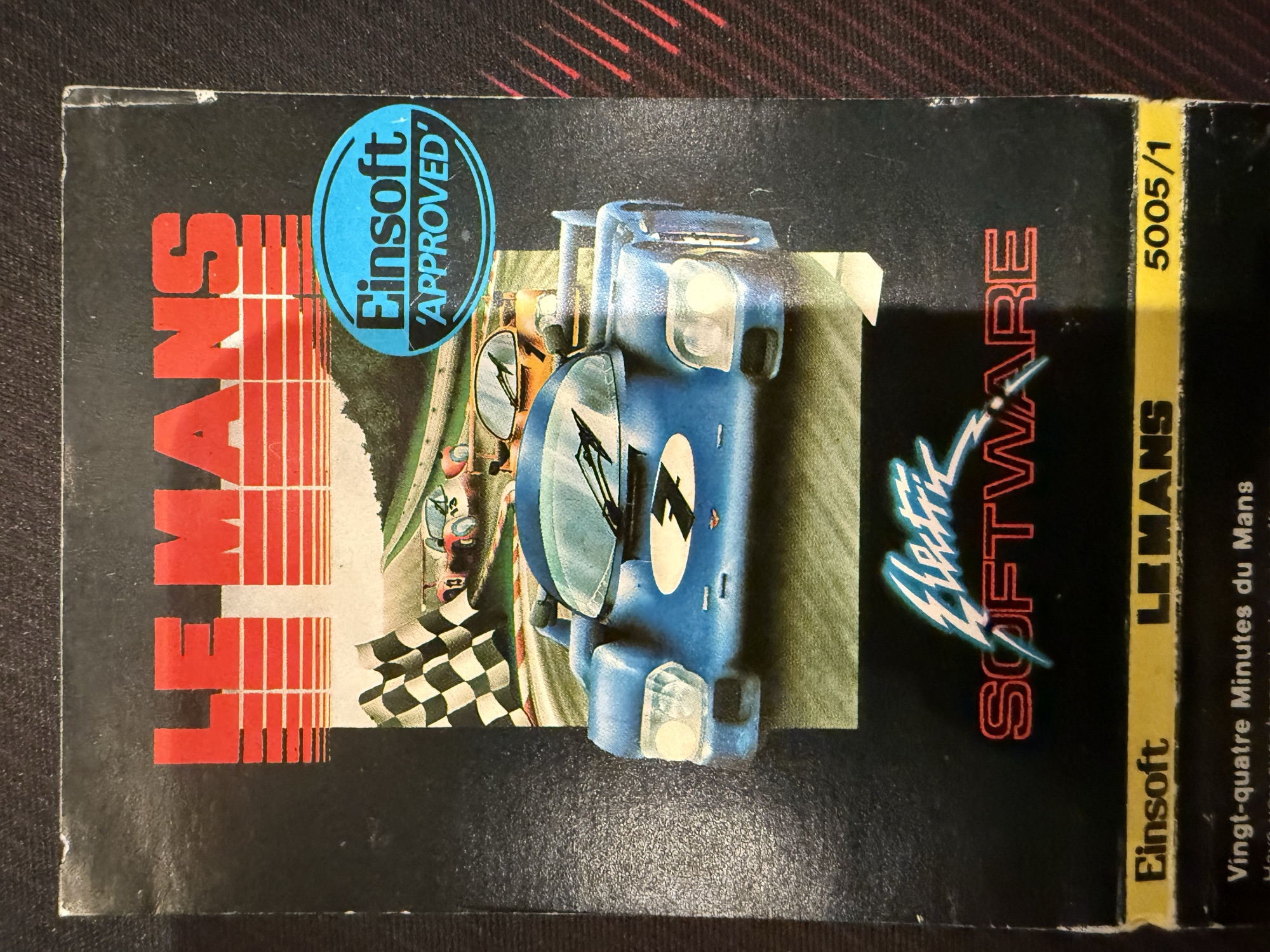 The Electric Software Le Mans inlay, Einsoft Approved