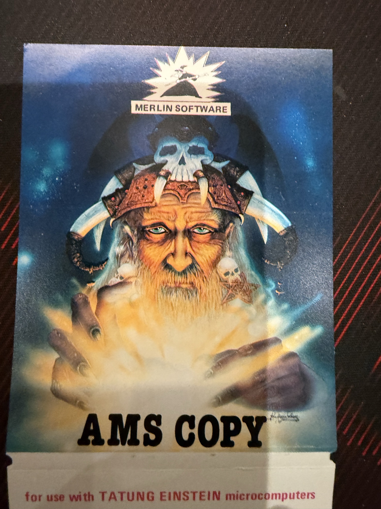 The Merlin Software AMS Copy inlay