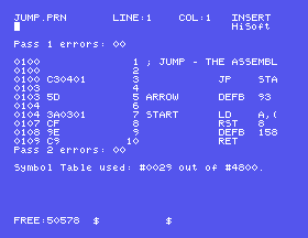JUMP.PRN in ED80