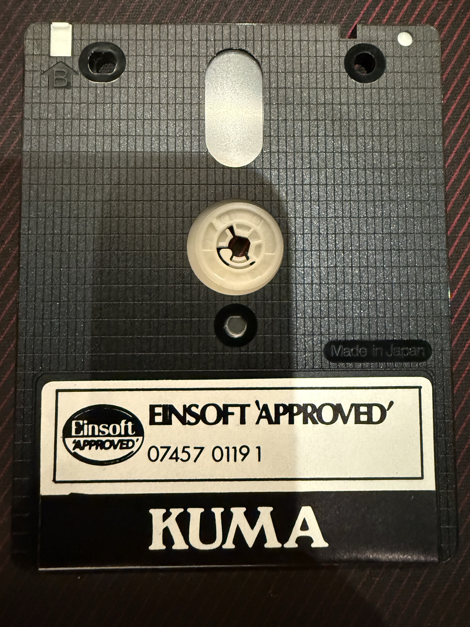 The disc, side B: Einsoft Approved, Kuma