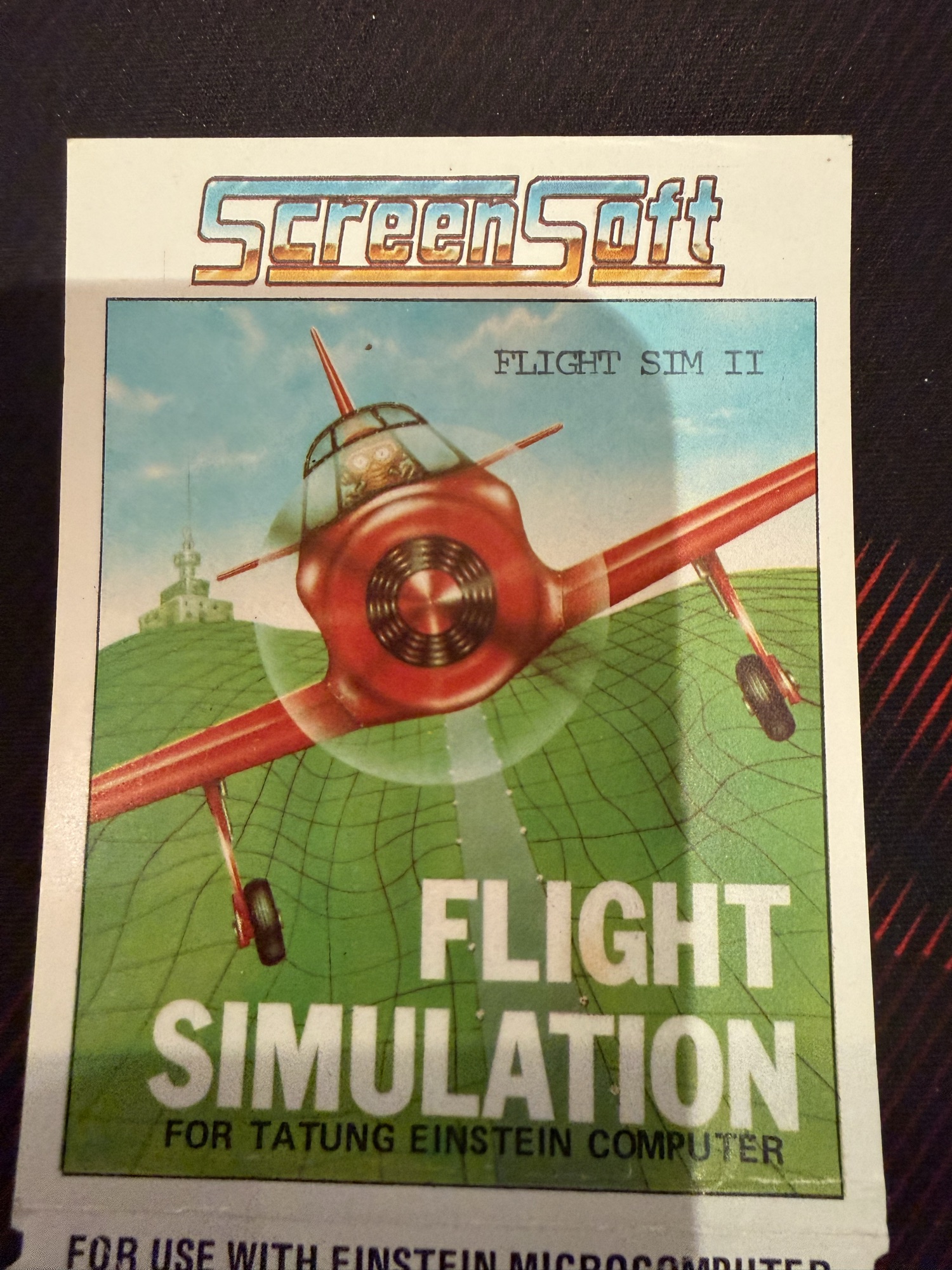 The Screensoft Flight Simulation inlay, Flight Sim II