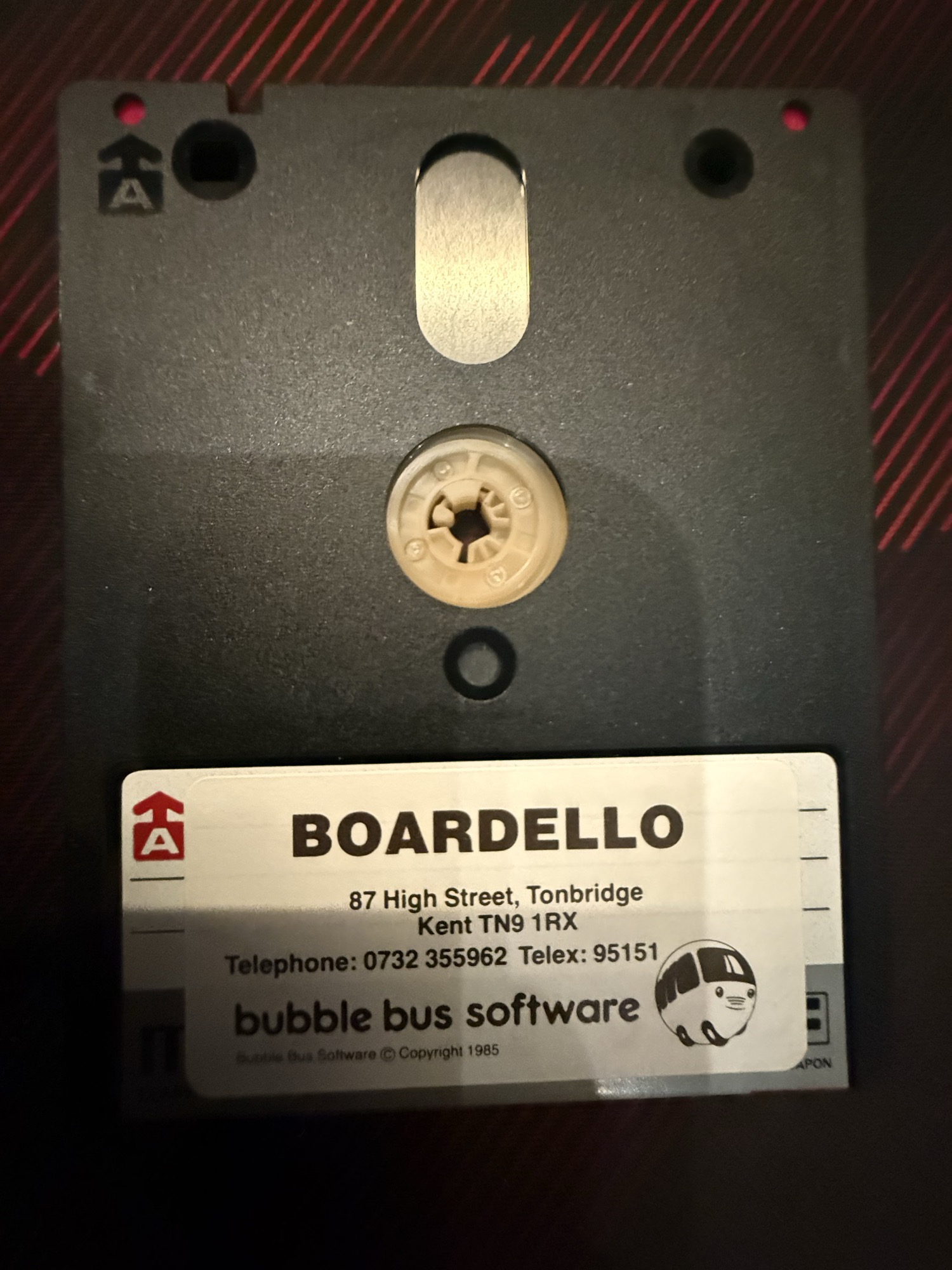 The Boardello disc, side A