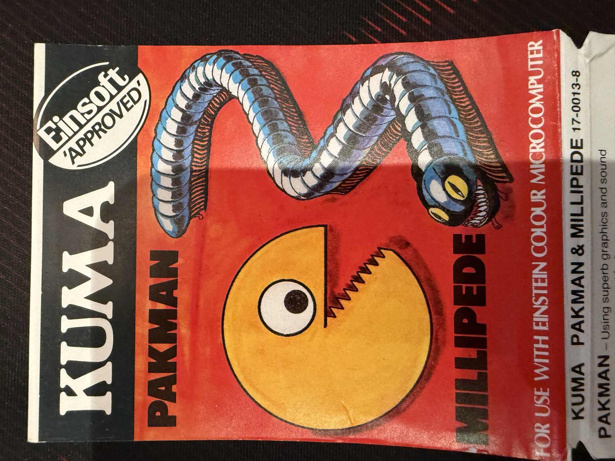 Kuma Pakman & Millipede inlay front