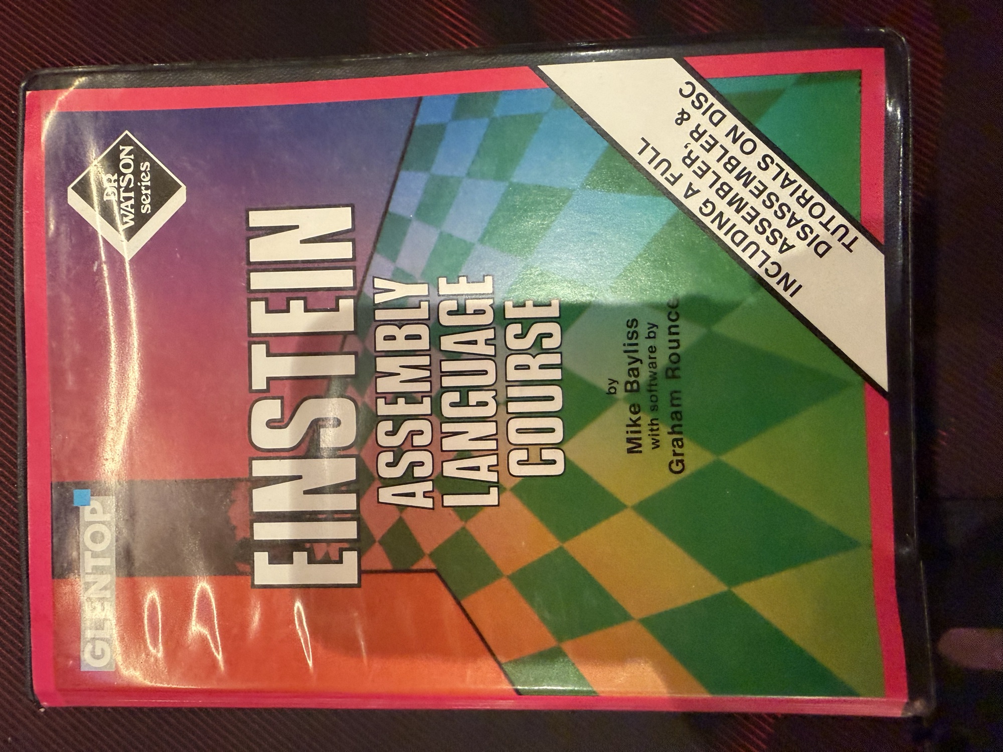 Glentop Einstein Assembly Language Course case, Dr Watson series