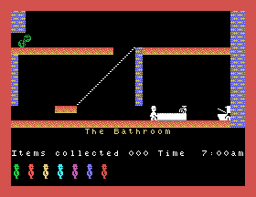 Jet Set Willy on the Tatung Einstein: The Bathroom