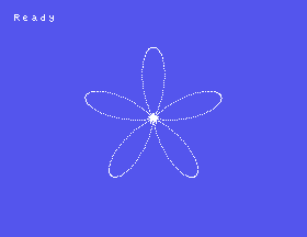 Flower Power drawing its flower