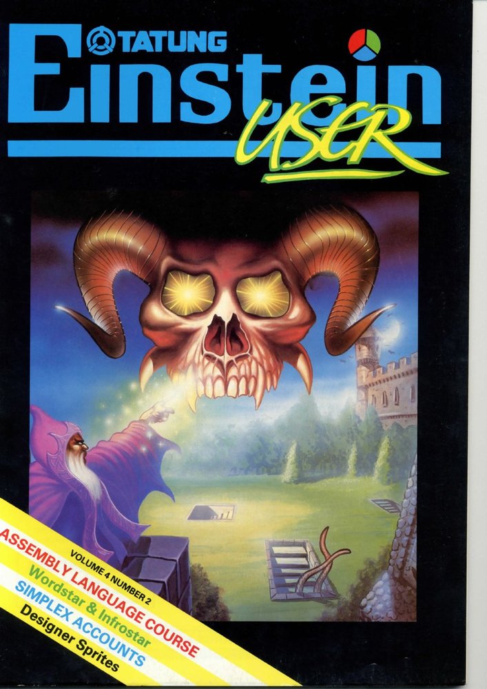 The front cover of Tatung Einstein User Volume 4 Number 2