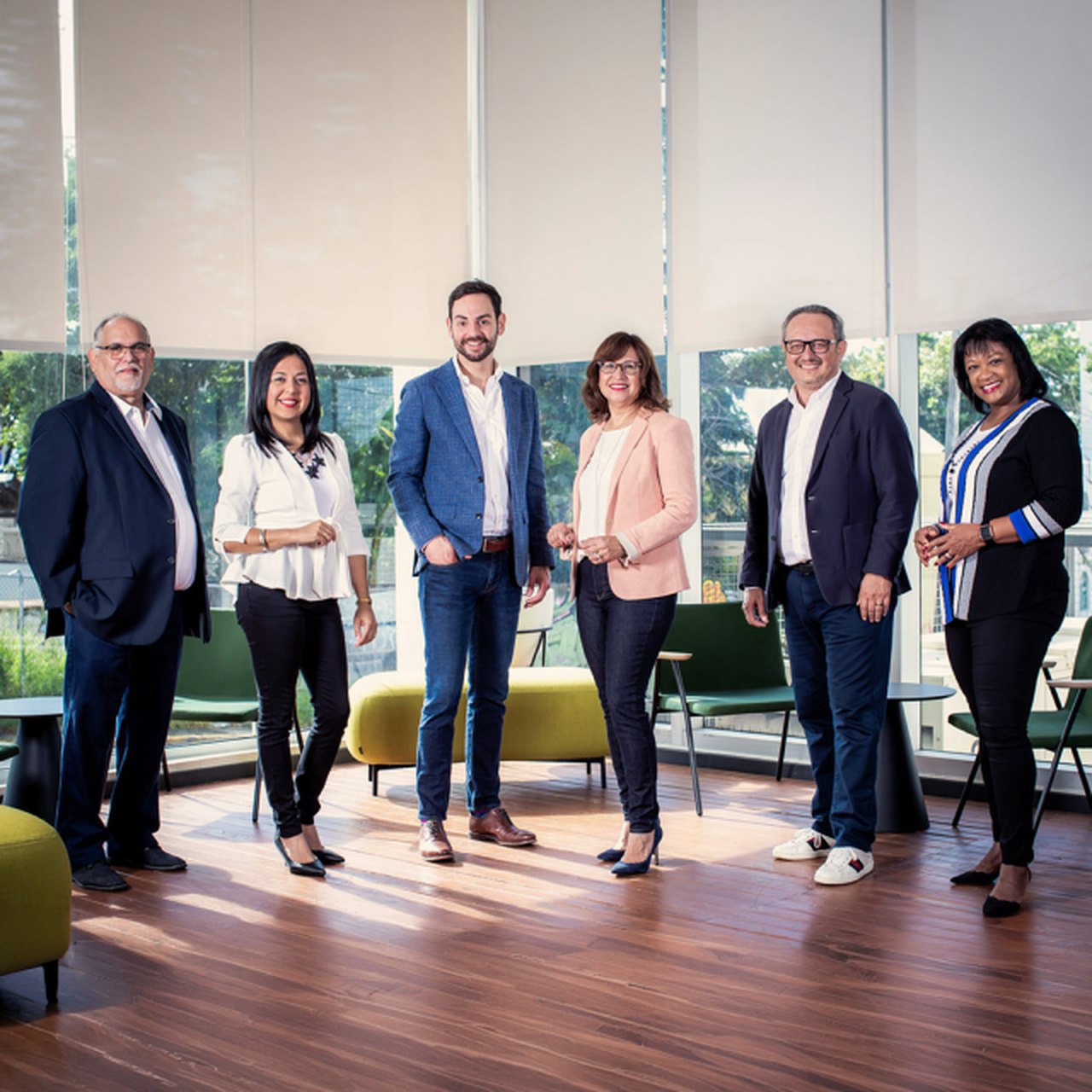 LaSalle Group consultants working together in an office