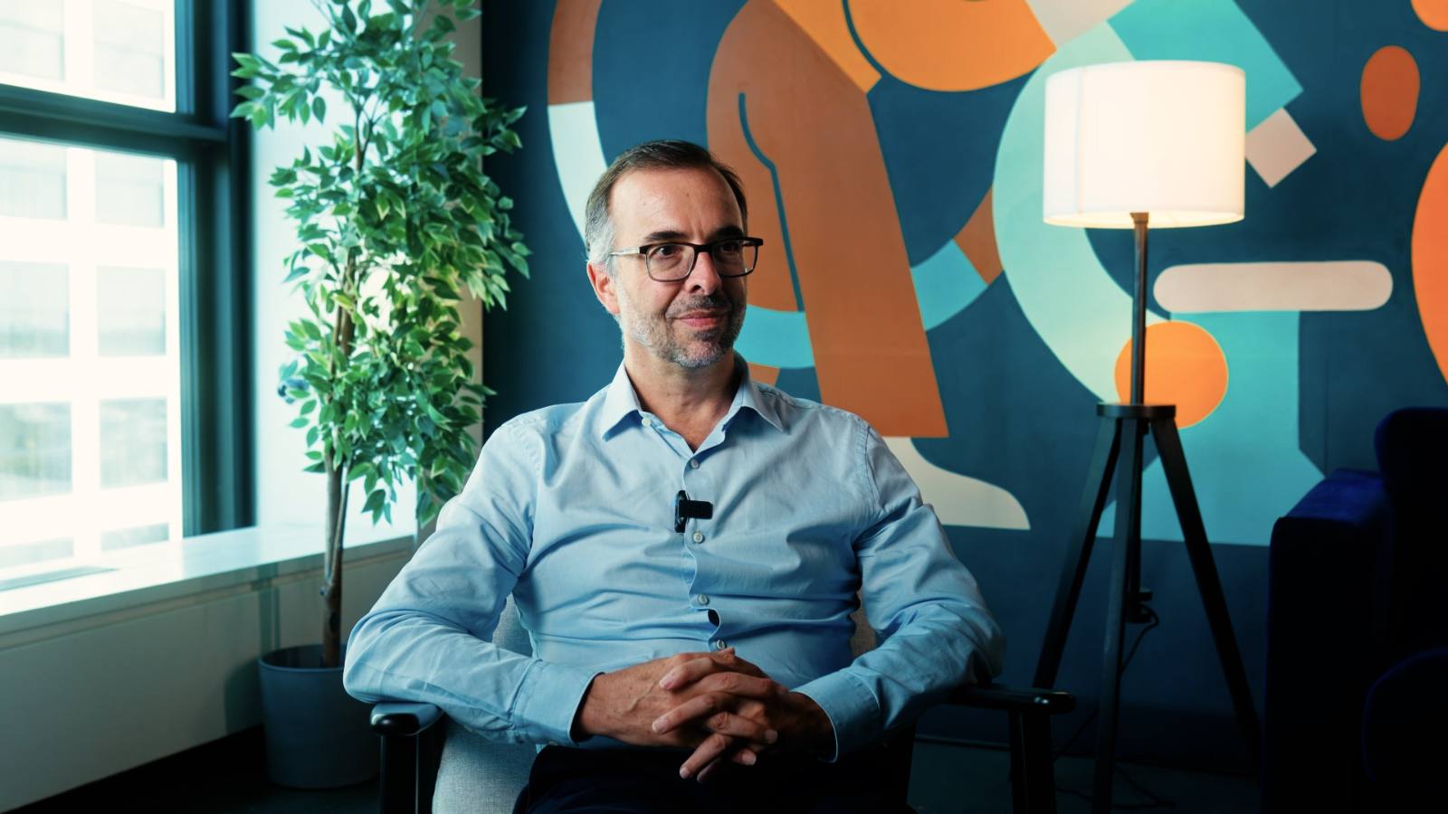 Christophe Perthuisot, still from his recorded conversation with GetFocus
