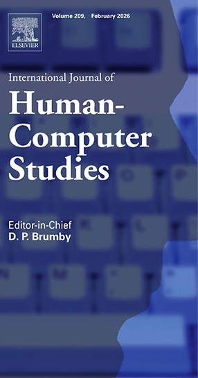 Cover of International Journal of Human-Computer Studies, Volume 209, February 2026, edited by D. P. Brumby.
