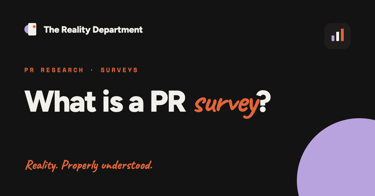 What Is a PR Survey? A Quick Guide
