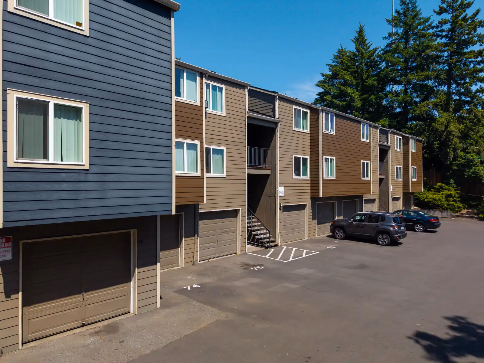 Exterior view of property