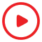 Red circular play button icon with a black triangle pointing right inside.